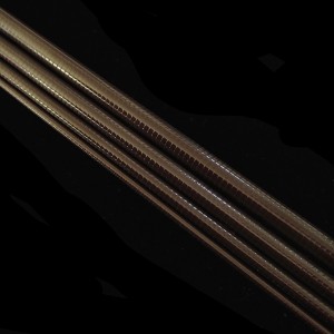 Silk Smooth Fly rod Blank carbon 24T Unsanded Natural carbon