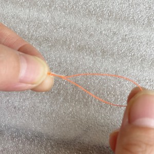 Fly fishing strike indicator wool