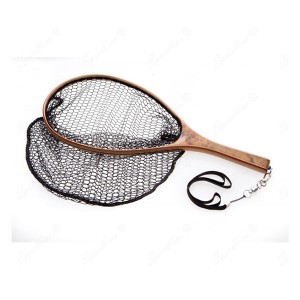 Burl wood Landing net