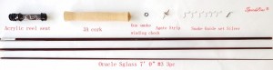 SPEEDLINE ORACLE 7‘0” #3 FLY ROD BUILDING SET