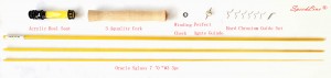 Speed line Oracle 7‘0” #3 fly rod building set