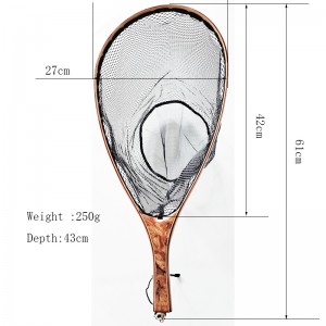 Burl Wood Landing net