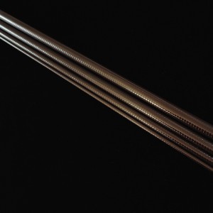 Silk Smooth Fly rod Blank carbon 24T Unsanded Natural carbon
