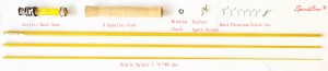 SPEEDLINE ORACLE 7‘0” #3 FLY ROD BUILDING SET