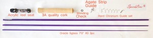 SPEEDLINE ORACLE 7‘0” #3 FLY ROD BUILDING SET