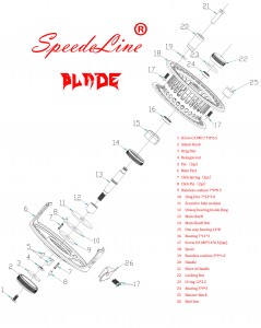 Speedline Blade Fly reel