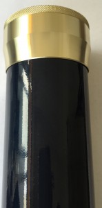 Carbon fiber fly rod tube