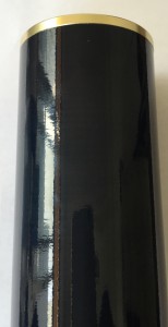 Carbon fiber fly rod tube