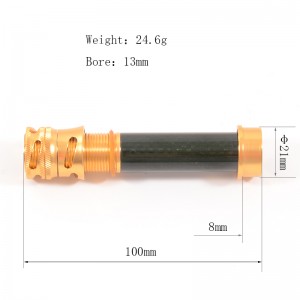 Golden Carbon Reel seat