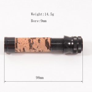 Carbon cork downlock reel seat