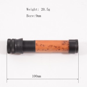 Burl wood insert Down Lock reel seat