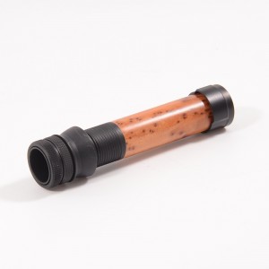 Burl wood insert Down Lock reel seat