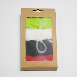 Fly fishing strike indicator wool