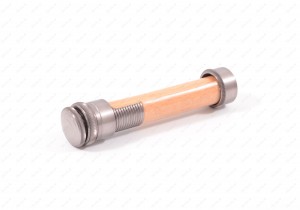Fly rod Reel seat Alloy with wood insert