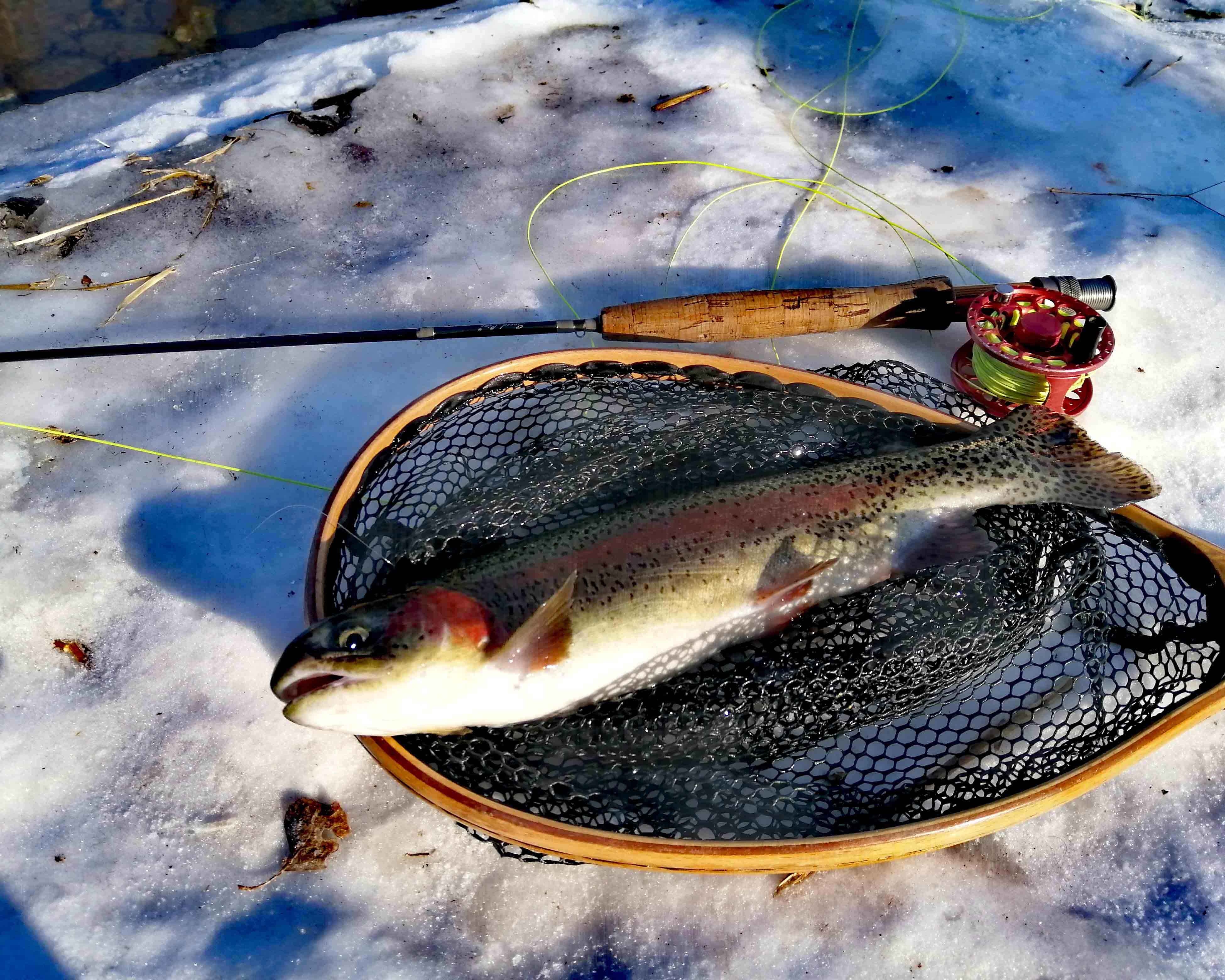High Quality Fly Fishing Landing Net - Silksmooth 6‘6“#2 3pc – Huai An detail pictures