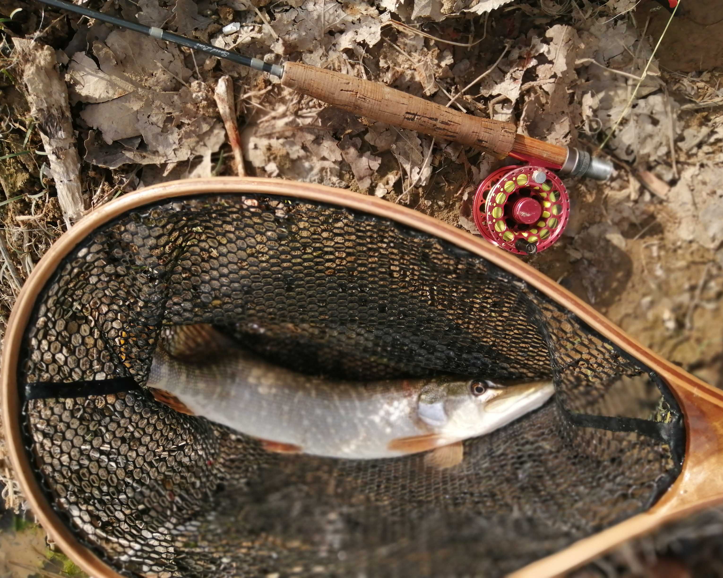High Quality Fly Fishing Landing Net - Silksmooth 6‘6“#2 3pc – Huai An detail pictures