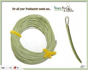Camo Olive Floating fly lines
