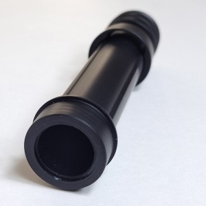 Alloy channel reel seat black